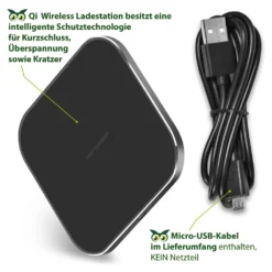 Wireless Qi Ladestation Für Apple IPhone 13 / Mini Charger Induktives Ladegerät -Elektronikpunkt d5141aa3c5a19a6a42c7c11d901e08b7