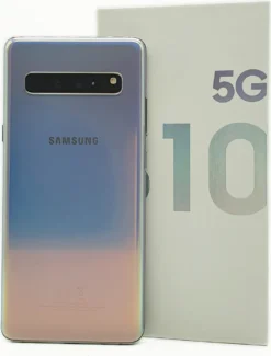 TIM Samsung Galaxy S10 5G, 17 Cm (6.7 Zoll), 8 GB, 256 GB, 12 MP, Android 9.0, Silber