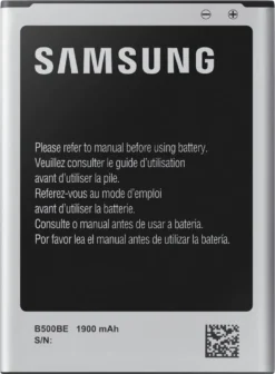 Samsung Akku EB-B500BEB, 1900mAh Li-Ion, Für I9195 Galaxy S4 Mini LTE, Blister