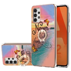 Für Samsung Galaxy A53 5G Silikon Hardcase TPU Mit Ring Muster Motiv 5 Schutz Hülle Cover -Elektronikpunkt d8bd3ecd1c8a5f99589e1569cd312800