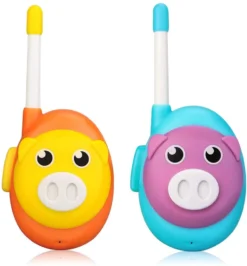 Retevis RB616 Walkie Talkie Kinder, Cartoon-Stil Einfach Zu Bedienen, Spielzeuge Geschenk Für Jungen Mädchen (1 Paar)
