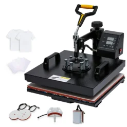 Elektronikpunkt 13 Crenex 5-IN-1 38x38cm Transferpresse T-Shirtpresse Textildruck Heißpresse Hitzepresse