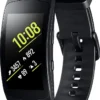 Samsung Gear Fit2 Pro Größe L, Schwarz, SM-R365, SAMOLED 3,81 Cm (1.5 Zoll), Touchscreen, GPS, 34g