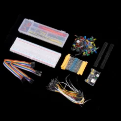 830 Breadboard Set Elektronik Komponenten Starter DIY Kit Mit Kunststoffbox Kompatibel Mit Arduino UNO R3 Komponentenpaket -Elektronikpunkt db5b94e65affd71e64c446be73769572