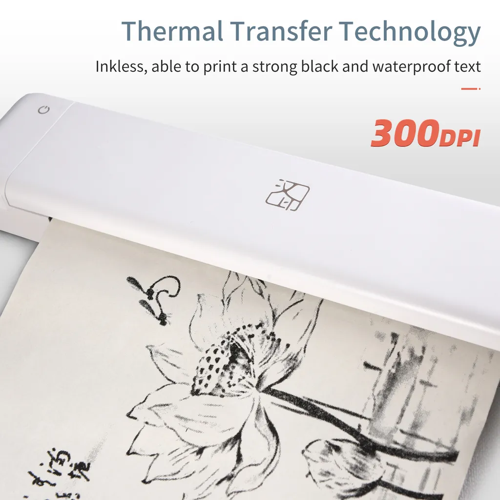 HPRT MT800 A4 Tragbarer Thermotransferdrucker Drucker Kabellos Und USB-Anschluss Mit Mobilem Computer Für Büro, Schule, Auto, Reisedrucker Mit 1 Farbbandrolle, Kompatibel Mit Windows-System, Tintenloser Druck, PDF-Datei, Webseite, Vertragsbild 12 HPRT MT800 A4 Tragbarer Thermotransferdrucker Drucker Kabellos Und USB-Anschluss Mit Mobilem Computer Für Büro, Schule, Auto, Reisedrucker Mit 1 Farbbandrolle, Kompatibel Mit Windows-System, Tintenloser Druck, PDF-Datei, Webseite, Vertragsbild – Bild 10