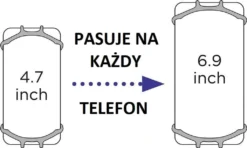 Universelle Schwarze Telefonhalterung / Dooky -Elektronikpunkt dd601a4bbdfc953e5161b63672f14812