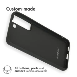 IMoshion Schutzhülle Samsung Galaxy S22 Back Cover Handyhülle Für Samsung Galaxy S22 - Schwarz -Elektronikpunkt df3b4a63f3b6d92278aa9f72cb966f2f