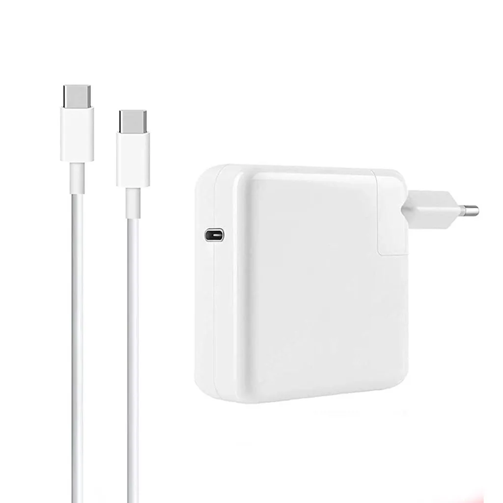 MacBook Netzladegerät 61W Leistung Mit USB-C Kabel 2m LinQ Weiß 3 MacBook Netzladegerät 61W Leistung Mit USB-C Kabel 2m LinQ Weiß