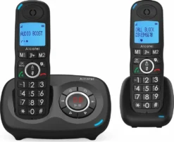 Alcatel XL595B Voice Duo - Telefon - Schwarz
