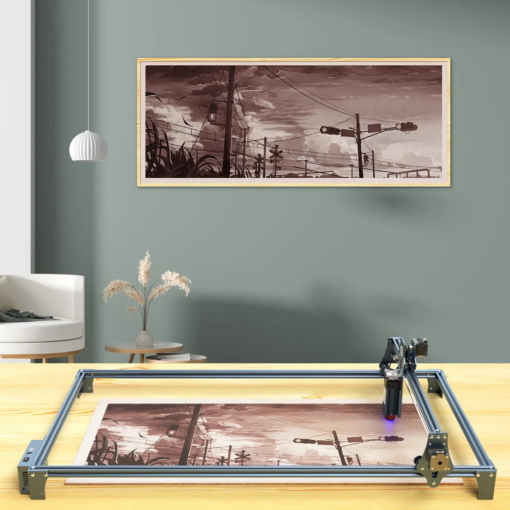 Sculpfun Verlängerter Schaft 950mm*410mm Engraver Erweiterungskit Fuer S6/S6pro/S9 Graviermaschinen Schnellmontage Vollmetall 6 Sculpfun Verlängerter Schaft 950mm*410mm Engraver Erweiterungskit Fuer S6/S6pro/S9 Graviermaschinen Schnellmontage Vollmetall – Bild 4