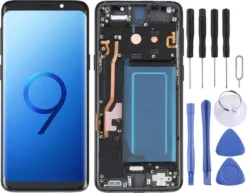 Für Samsung Galaxy S9 SM-G960 Display Full OLED LCD Mit Rahmen Einheit Touch Ersatzteil Reparatur Schwarz