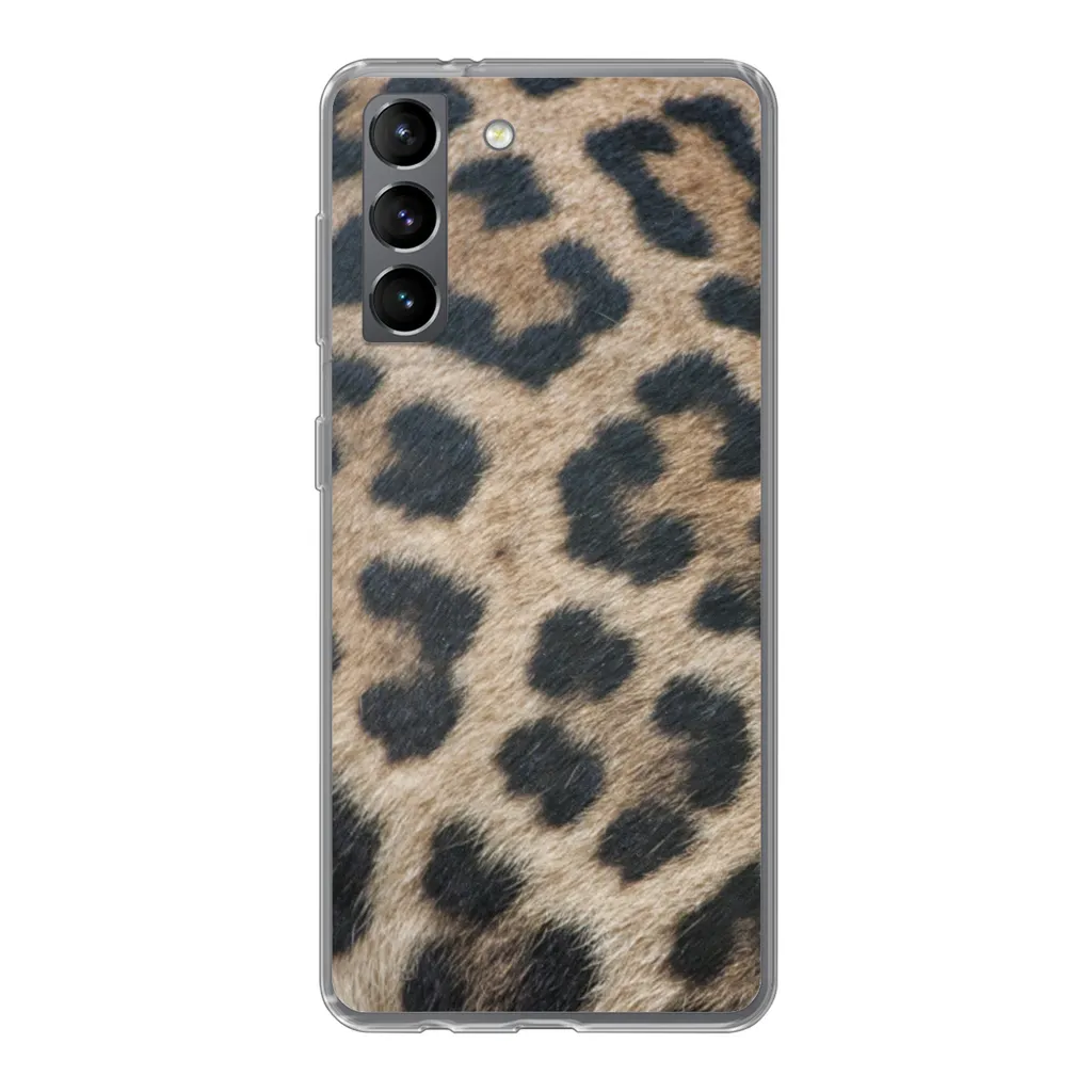 MuchoWow® Handyhülle Schutzhülle Hülle Für Samsung Galaxy S21 Leopardenmuster Silikon Softcase Handy Hülle - Softcase 3 MuchoWow® Handyhülle Schutzhülle Hülle Für Samsung Galaxy S21 Leopardenmuster Silikon Softcase Handy Hülle - Softcase