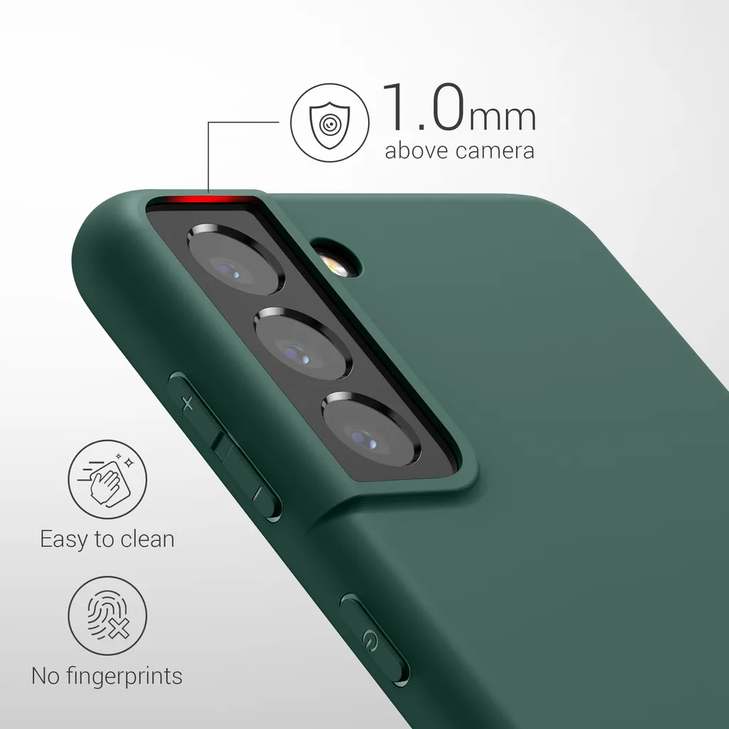 Kwmobile Hülle Kompatibel Mit Samsung Galaxy S21 - Hülle Silikon - Soft Handyhülle - Handy Case In Moosgrün 5 Kwmobile Hülle Kompatibel Mit Samsung Galaxy S21 - Hülle Silikon - Soft Handyhülle - Handy Case In Moosgrün – Bild 3