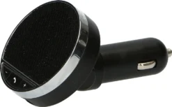 Grundig Bluetooth-Lautsprecher Und USB-Autoladegerät - Zigarettenanzünder - Freisprecheinrichtung - 2,1A/ 12V/ 24V - Schwarz