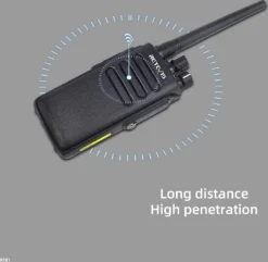 Retevis RT81 Walkie Talkie, Funkgerät Mit IP67 Wasserdicht, 32 Kanäle DMR Analog/Digital Modus, 2200mAh Li-Ion Batterie, Funkgeräte Mit Lange Reichweite Für Unternehmen, Logistik (1 Paar, Schwarz) -Elektronikpunkt e8b03e8cb94c187f572de8eb7534e4b4