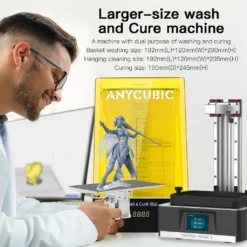 ANYCUBIC Wash And Cure Plus, Waschgröße 192 Mm X 120 Mm X 290 Mm, Waschstation & Aushärtekammer 25 ANYCUBIC Wash And Cure Plus, Waschgröße 192 Mm X 120 Mm X 290 Mm, Waschstation & Aushärtekammer -Elektronikpunkt e9f2740d51b3ee173b68735e70a5bcdc