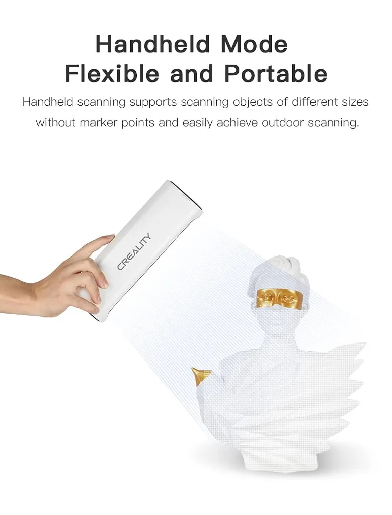 Creality Aktualisiert CR-Scan01 3D-Scanner 3D-Modellierungsscanner 5 Creality Aktualisiert CR-Scan01 3D-Scanner 3D-Modellierungsscanner – Bild 3