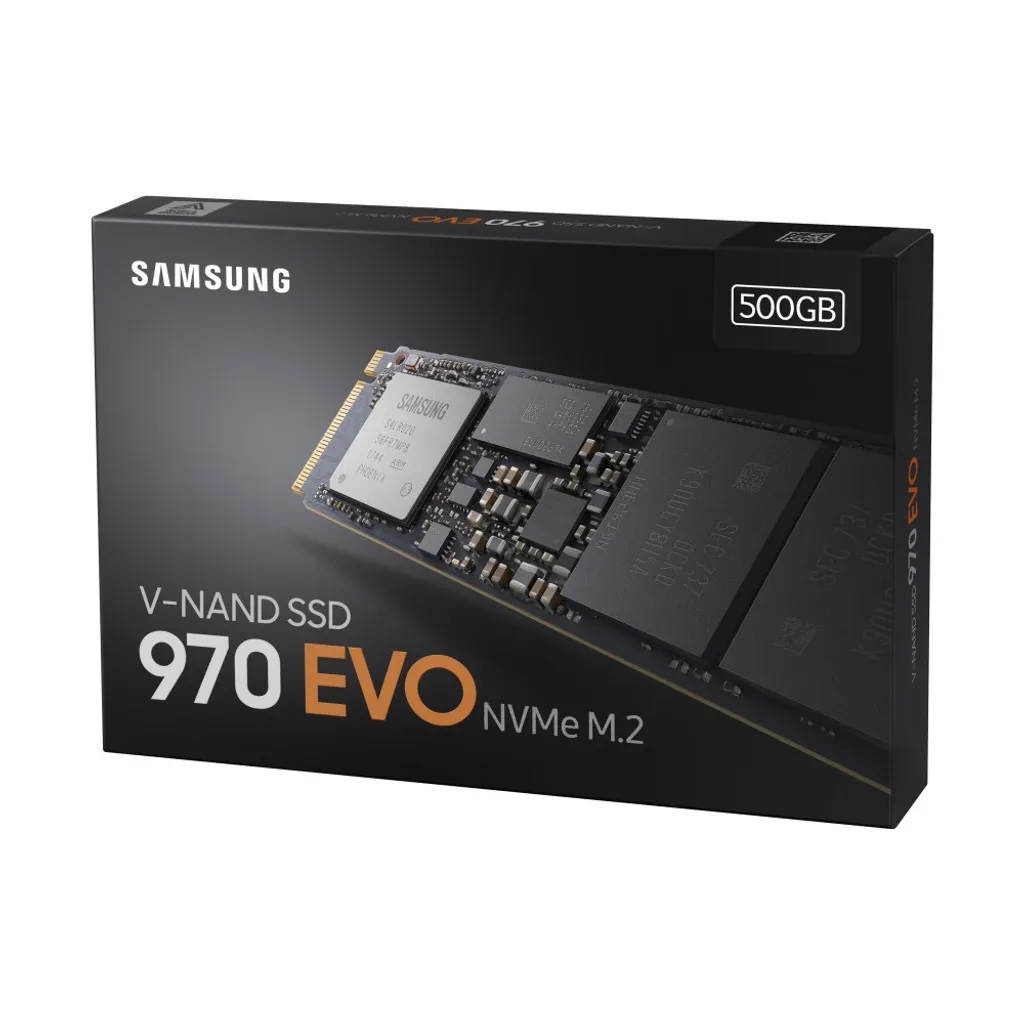 Samsung MZ-V7E500BW 970 Evo Interne SSD, 500GB 5 Samsung MZ-V7E500BW 970 Evo Interne SSD, 500GB – Bild 3