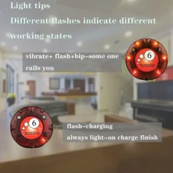 Retekess TD158 Pager System Mini Kundenrufsystem Touch Screen Ladeanzeige 10 Pagers Klassisch 998 Kanale 15H 200M Entfernung Für Restaurant Bar Krankenhaus Tierklinik（ohne Digitalröhre） -Elektronikpunkt ea7733b5c0438e6059c8c7730fe509d5