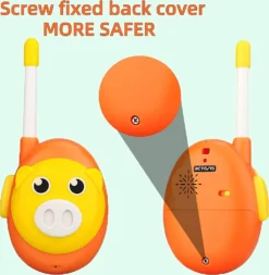 Retevis RB616 Walkie Talkie Kinder, Cartoon-Stil Einfach Zu Bedienen, Spielzeuge Geschenk Für Jungen Mädchen (1 Paar) 13 Retevis RB616 Walkie Talkie Kinder, Cartoon-Stil Einfach Zu Bedienen, Spielzeuge Geschenk Für Jungen Mädchen (1 Paar) -Elektronikpunkt ead0e250fcc194580f3743ca41a8017f