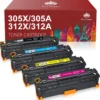 Toner Kingdom Set Kompatibel HP 312X, CF380X / 312A, CF383A Sparset 4 Toner Alle Farben Für HP Color LaserJet Pro MFP M476dn, M476dw, M476nw Drucker -Elektronikpunkt eb9ffd72394291c9038a0a5ecdd7532b 1