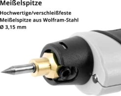 STAHLWERK Profi-Graviergerät EP-25 ST Gravurstift Gravierer Gravier-Set Zum Herstellen Von Gravuren -Elektronikpunkt ec95904acd4bf8e7d0a2f3e28e743710