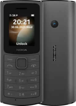 Nokia 110 4G Balken Dual-SIM Schwarz Senior Handy Mit Kamera