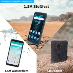 Blackview BV4900 Pro Handys, 5580 MAh NFC 4GB + 64GB 5,7'' Android 10.0 IP68 Wasserdichtes Robustes Dual SIM Smartphone, Farbe: Schwarz -Elektronikpunkt ece1b95f9ae1ad77648eacfc5b8c45a0