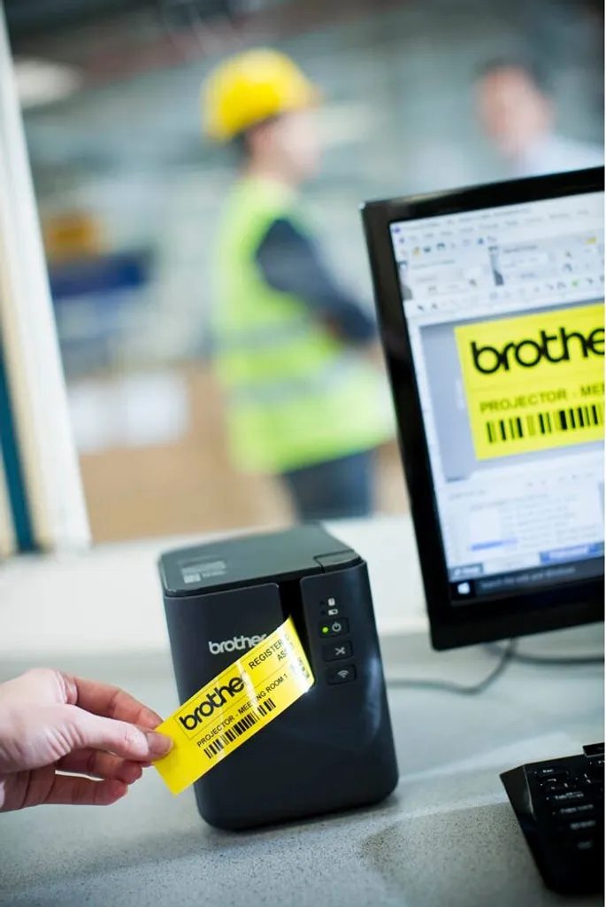 Brother P-Touch P950NW - Etikettendrucker - Thermal Transfer 15 Brother P-Touch P950NW - Etikettendrucker - Thermal Transfer – Bild 13