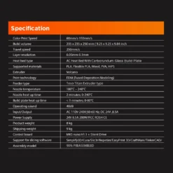 TEVOUP TARANTULA PRO 3D-Drucker 235 X 235 X 250 Mm Bauvolumen Gitterglasplattform RGB-Bildschirm Unterstützung PLA/WOOD/HIPS -Elektronikpunkt f08c6c2670f3519d18381207f0637128