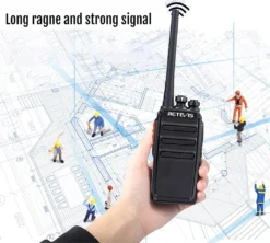 Retevis RT24V Freenet Funkgeräte Set, Professionelle PMR Funkgerät Großer Reichweite, Walkie Talkie Mit Headset 6-Wege-Ladegerät, 6 Kanäle Für Security, Polizei, Veranstaltung(6 Stück, Schwarz) -Elektronikpunkt f0dbddeddf586d065137267f3b8d4b3d