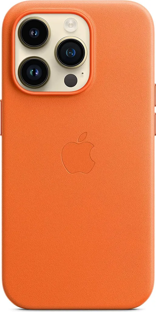 Apple Leder Case IPhone 14 Pro Og Mit MagSafe - Orange 4 Apple Leder Case IPhone 14 Pro Og Mit MagSafe - Orange – Bild 2