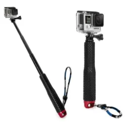 Teleskopstange Selfie Stick Stange Wasserdicht Für Action Kamera GoPro Zubehör I