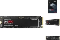 Samsung M.2 SSD 980 Pro, 1 TB, NVMe, 2280 -Elektronikpunkt f26282568adbb3518e6c1f02336498e7