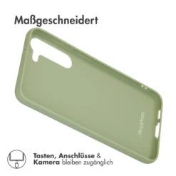 IMoshion Schutzhülle Samsung Galaxy S23 Plus Back Cover Handyhülle Für Samsung Galaxy S23 Plus - Grün -Elektronikpunkt f26d781bcf680d9d09d3666b102b999d