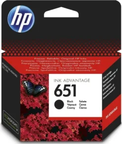 HP Tintenstrahl Kassette 651 Black C2P10AE Original