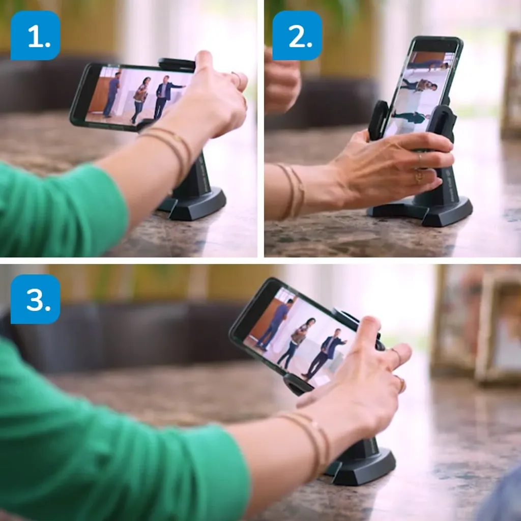 Mediashop Desk Call | Doppelpack | Flexible 360° Handyhalterung | Zubehör Für Alle HandySizen | Stabiler Smartphone Ständer Für Schreibtisch, Küche, Nachttisch, Usw.| Das Original Aus Dem TV 9 Mediashop Desk Call | Doppelpack | Flexible 360° Handyhalterung | Zubehör Für Alle HandySizen | Stabiler Smartphone Ständer Für Schreibtisch, Küche, Nachttisch, Usw.| Das Original Aus Dem TV – Bild 7