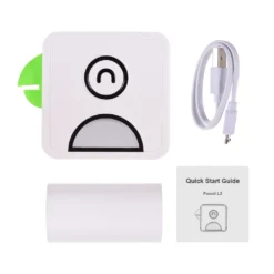 Poooli Pocket Thermodrucker 58 Mm Wireless BT-Drucker 300 Dpi Mit 1 Rolle Thermopapier Zum Drucken Von Etiketten Listen Fotos Erstellen Von Journalen Hand Account Planner Kompatibel Mit Android IOS -Elektronikpunkt f56dbbb99419cf4305f955785e053c7d