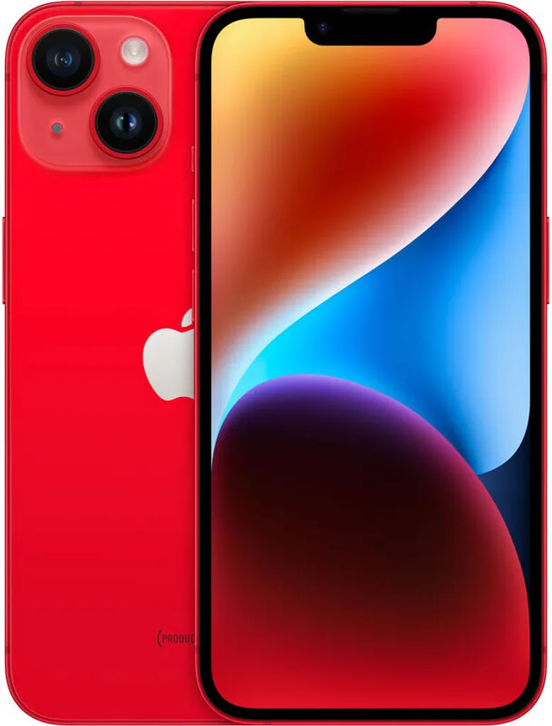 Apple IPhone 14 128GB 6.1 "(PRODUKT) ROT EU MPVA3YC / A Apple 3 Apple IPhone 14 128GB 6.1 "(PRODUKT) ROT EU MPVA3YC / A Apple