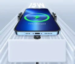 Joyroom Qi Kabelloses Induktionsladegerät 15 W (MagSafe Für IPhone Kompatibel) Für Lüftungsgitter (JR-ZS295) -Elektronikpunkt f66f8a8908fc1f1635114e57943c6ea9