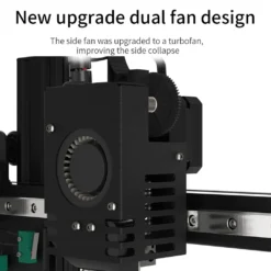 KINGROON KP3S 3D-Drucker FDM 180 X 180 X 180 Mm Druckgröße Doppelführungsschiene Ultraleiser Schritttreiber TMC2225 Verbesserter 1,75 Mm Filament PLA/HOLZ/TPU 3D-Drucker -Elektronikpunkt f6e8e61acab52694908eab4e996b21af