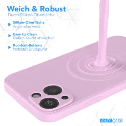 EAZY CASE Silikon Handyhülle Kompatibel Mit Apple IPhone 13 Mini, Silikonhülle Mit Kameraschutz, Silikonhülle, Schutzhülle, Bumper, Handy Case, Softcase, Lavendel Lila 13 EAZY CASE Silikon Handyhülle Kompatibel Mit Apple IPhone 13 Mini, Silikonhülle Mit Kameraschutz, Silikonhülle, Schutzhülle, Bumper, Handy Case, Softcase, Lavendel Lila -Elektronikpunkt f852ad8921d0482ced4ae8ce65beb642