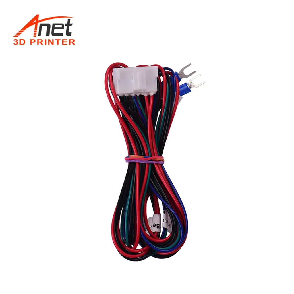 Anet Hotbed Wire (20AWG) Heizbett-Heizbettkabel Für Anet A8 Plus E16 3D-Drucker Upgrade-Lieferanten Zubehör Länge 90cm 3 Anet Hotbed Wire (20AWG) Heizbett-Heizbettkabel Für Anet A8 Plus E16 3D-Drucker Upgrade-Lieferanten Zubehör Länge 90cm