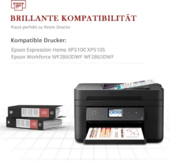 Tintenptronen Für Epson 502 502XL Patronen Multipack Mit Workforce WF-2860 WF-2860DWF WF-2865 WF-2865DWF Expression Home XP-5100 XP-5105 -Elektronikpunkt fa8201e6c53da2b5c51a69754a8de1d5