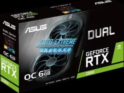 ASUS Dual -RTX2060-O6G-EVO - GeForce RTX 2060 - 6 GB - GDDR6 - 192 Bit - 7680 X 4320 Pixel - PCI Express X16 3.0 -Elektronikpunkt faa1064a603eaad7b71544ab8d3f4faf