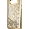 GUESS Hard Cover Glitter Peony Gold, Für Samsung G970 Galaxy S10e, GUHCS10LPEOLGO, Blister