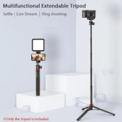 Ulanzi MT-44 Ausziehbarer Mini-Stativstaender Flexibler Tragbarer Selfie-Stick Mit 360 ¡ã Drehbarem Kugelkopf Schnellwechselplatte Telefonclip Max. Tragfaehigkeit 1,5 Kg Fuer Smartphone-Kamera-Live-Streaming-Vlog-Videofotografie -Elektronikpunkt faf148fe29e31becc3a6be935ea6b6e1