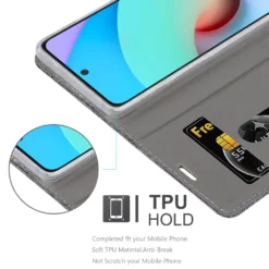 Cadorabo Hülle Für Xiaomi RedMi 10 / RedMi NOTE 11 4G Schutzhülle In Grau Handy Hülle Etui Book Case Cover -Elektronikpunkt fb6b0bc66ba51b949e71b150cc7a6fb2