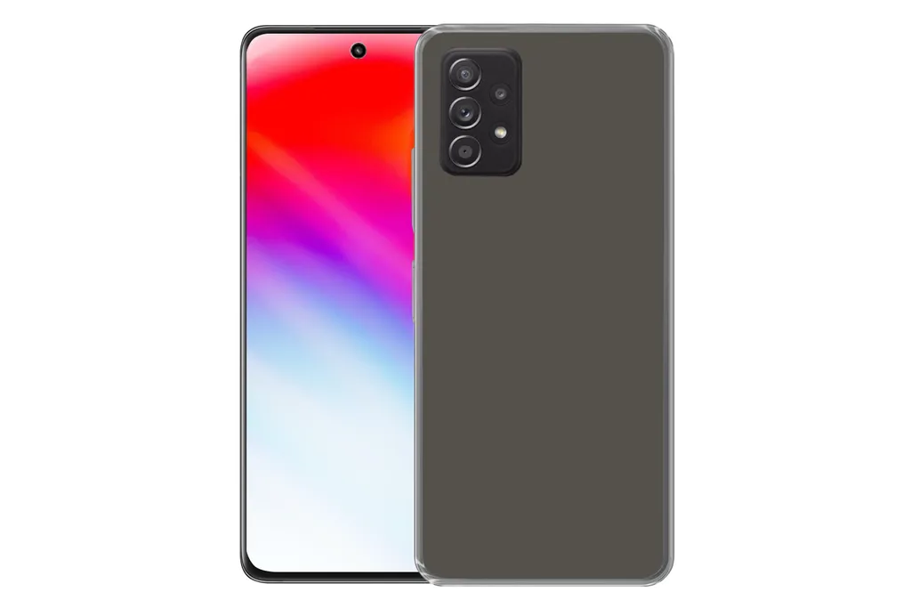 MuchoWow® Handyhülle Schutzhülle Hülle Für Samsung Galaxy A53 5G Grau - Farben - Kalt Silikon Softcase Handy Hülle - Schutzabdeckung 4 MuchoWow® Handyhülle Schutzhülle Hülle Für Samsung Galaxy A53 5G Grau - Farben - Kalt Silikon Softcase Handy Hülle - Schutzabdeckung – Bild 2