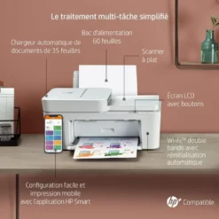 HP Farbtintenstrahl-All-in-One-Drucker - DeskJet Plus 4110e - Ideal Für Die Ganze Familie -Elektronikpunkt fcafa91cc4cc82ec8c1bb6bc3b8ac753